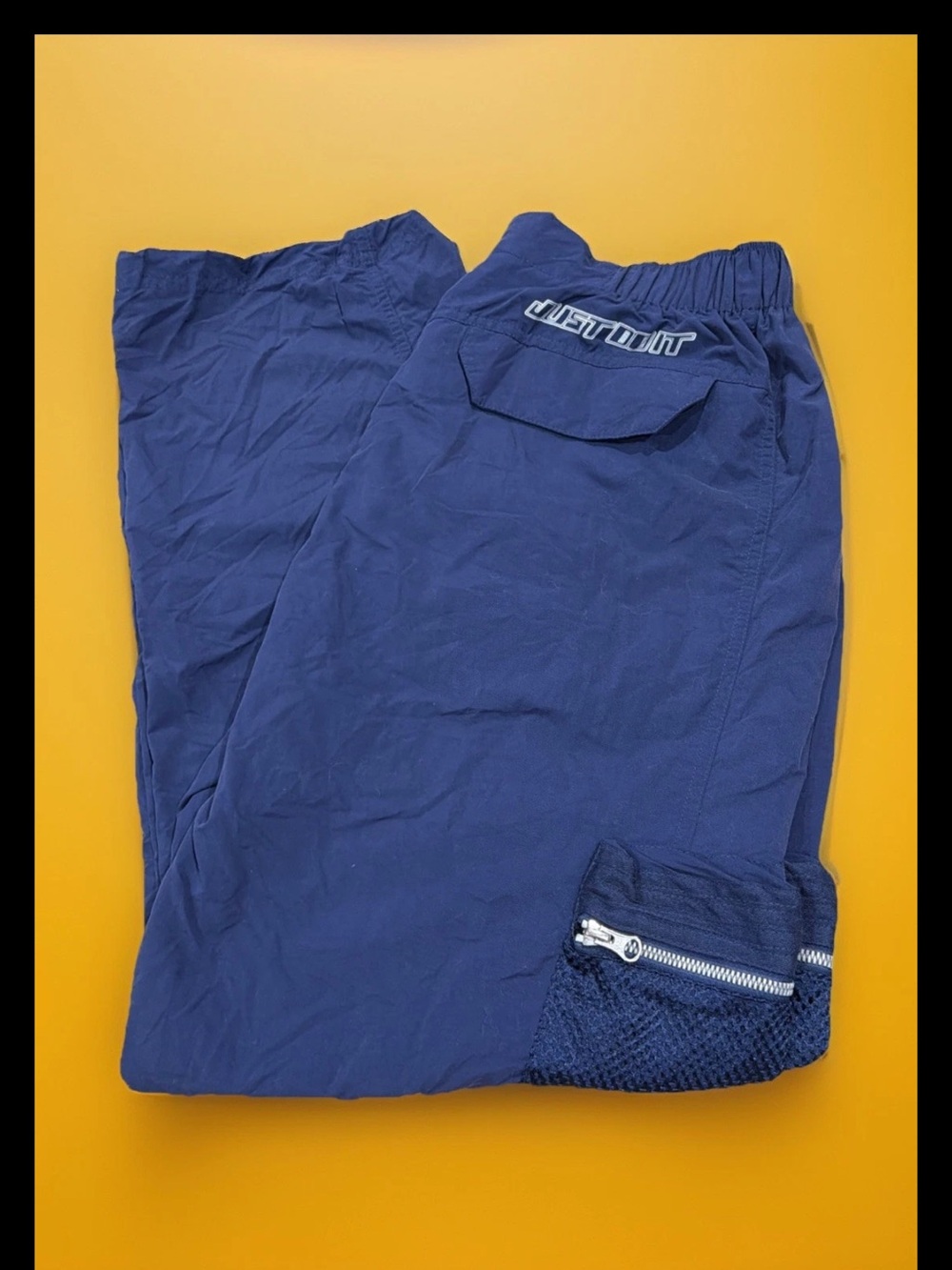 Nike Cargo Pants Men Large Blue Sportswear Utility Stretch DX7856-410 30 X 31